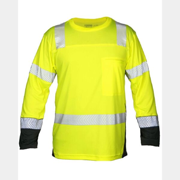 Kishigo Premium Black Series® Cool Touch Class 2 Long Sleeve T-Shirt 9177 Premium Black Series® Cool Touch Class 2 Long Sleeve T-Shirt Thumbnail