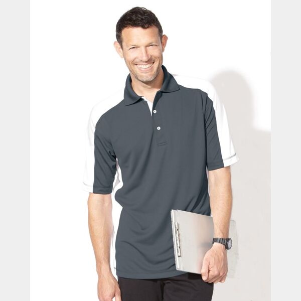 Sierra Pacific Colorblocked Moisture Free Mesh Polo 0465 Colorblocked Moisture Free Mesh Polo Thumbnail