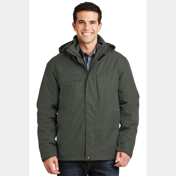 Port Authority Herringbone 3 in 1 Parka J302 Herringbone 3 in 1 Parka Thumbnail