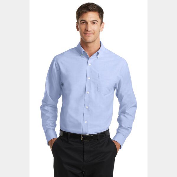 Port Authority Tall SuperPro Oxford Shirt TS658 Tall SuperPro Oxford Shirt Thumbnail