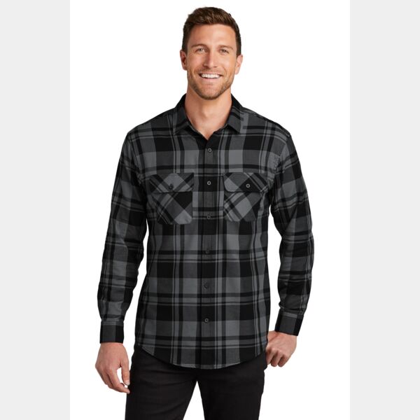 Port Authority Plaid Flannel Shirt W668 Plaid Flannel Shirt Thumbnail