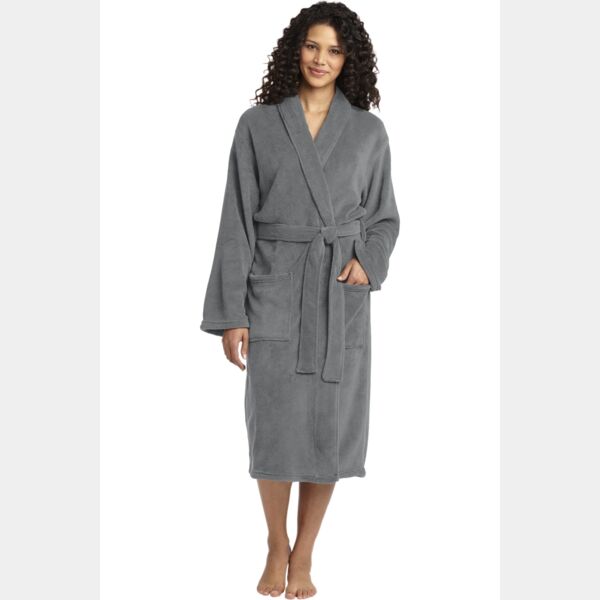 Port Authority Plush Microfleece Shawl Collar Robe R102 Plush Microfleece Shawl Collar Robe Thumbnail