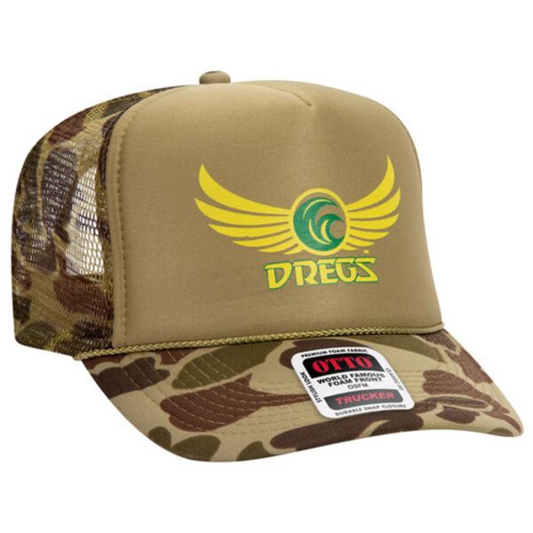 OTTO Cap OTTO CAP 5 Panel High Crown Mesh Back Trucker Hat 39-165 OTTO CAP 5 Panel High Crown Mesh Back Trucker Hat Thumbnail