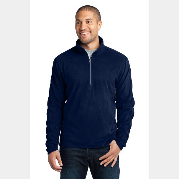 Port Authority Microfleece 1/2 Zip Pullover F224 Microfleece 1/2 Zip Pullover Thumbnail