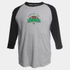 Unisex Fine Jersey Raglan T-Shirt Thumbnail