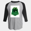 Unisex Fine Jersey Raglan T-Shirt Thumbnail