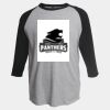 Unisex Fine Jersey Raglan T-Shirt Thumbnail