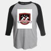 Unisex Fine Jersey Raglan T-Shirt Thumbnail