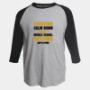 Unisex Fine Jersey Raglan T-Shirt Thumbnail