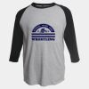 Unisex Fine Jersey Raglan T-Shirt Thumbnail