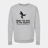 Unisex Fleece Crewneck Sweatshirt Thumbnail